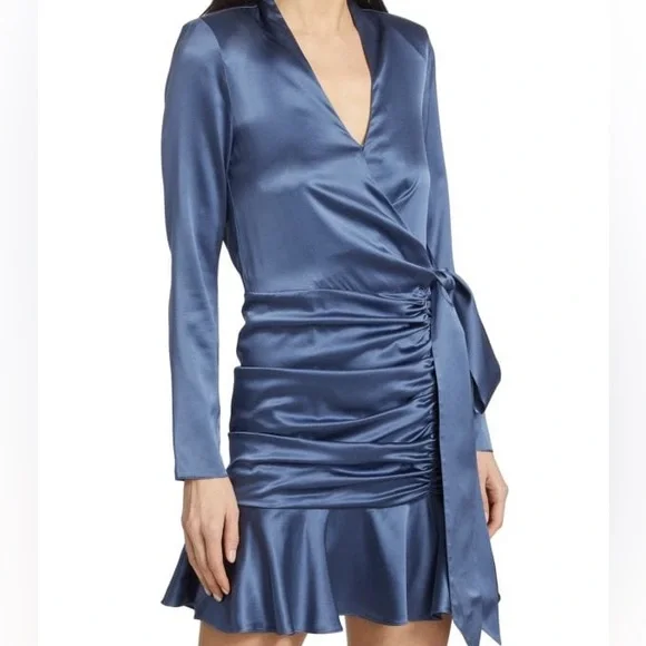 veronica beard blue silk dress Veronica Beard Ember Silk-Blend Maxi Dress | Blue Coast Multi